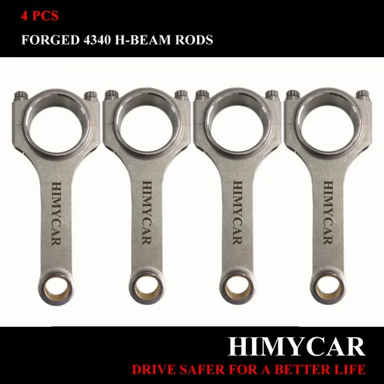 Bielas de alto rendimiento forjadas 4340 para Acura y Honda